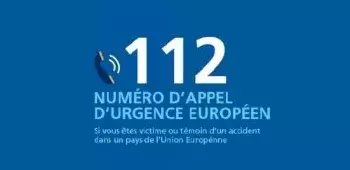 Numéro d'urgence européen (Samu, police, gendarmerie, pompier...)